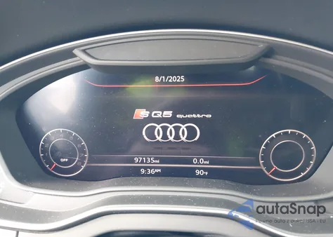 2018 Audi Sq5 3.0T Premium Plus из США, поврежденный, VIN WA1A4AFY4J2200892